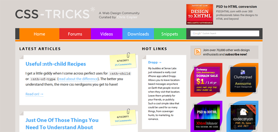 CSS tricks desktop version