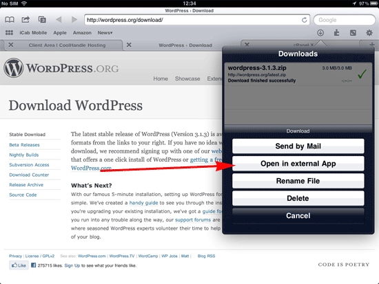 open open in external app option in iCab