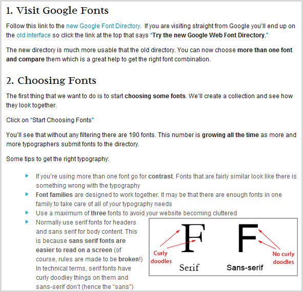 image2 post with formatting