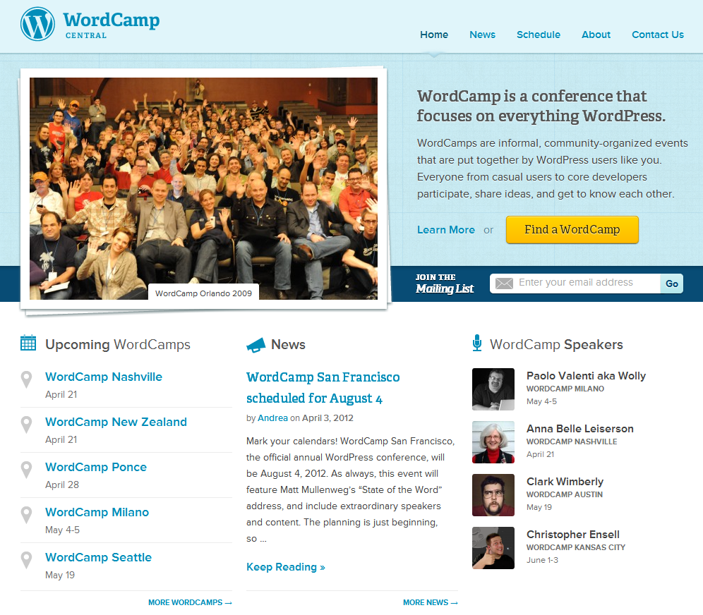 wordcamp-central Post image