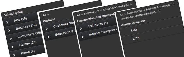WordPress Menu Plugins - Drill Down iPod Menu Widget Plugin from Design Chemical