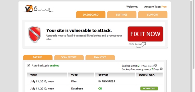 6Scan Backup 6Scan Backup
