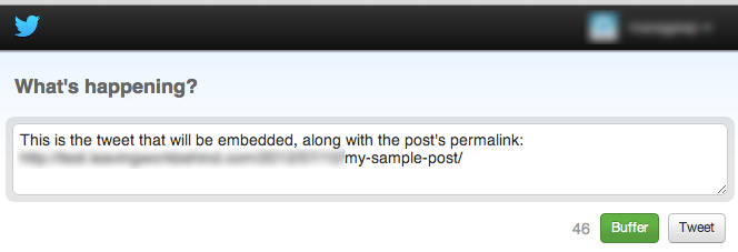 Easy Tweet Embed Easy Tweet Embed