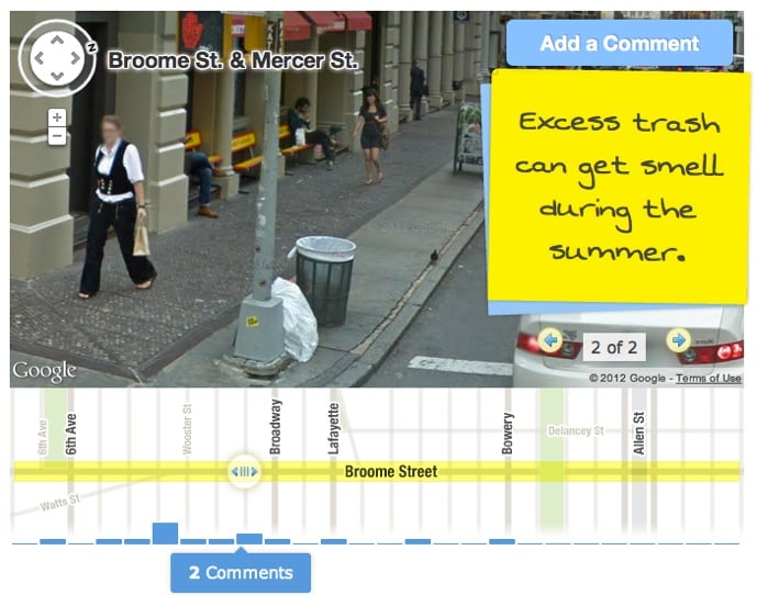 Google Street View Comments Google Street View Comments