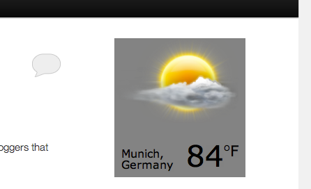 Weather Widget Weather Widget