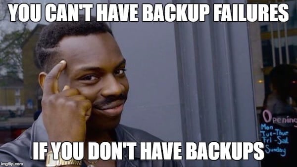 Backing up your multisite is incredibly important