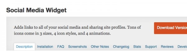 Social Media Widget image