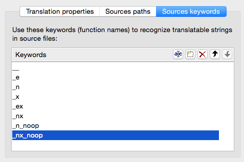 source keywords