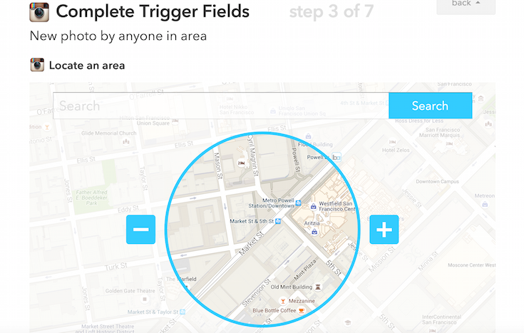 IFTTT Instagram Map