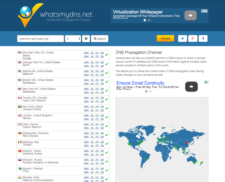 whats my dos site