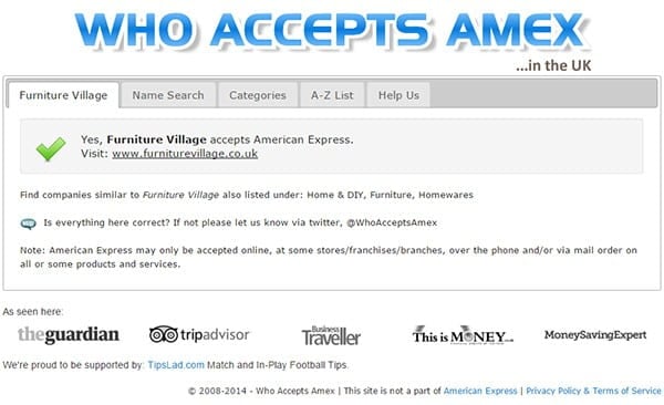 Amex A/B test