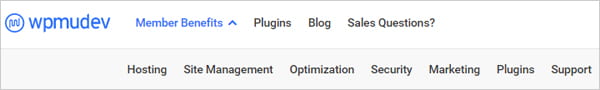 WPMU DEV Navigation