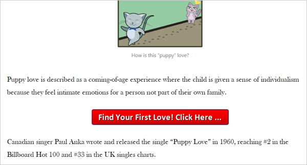 Example of a functional image depicting a clickable button.