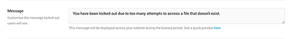 Where you’ll create your customized message.
