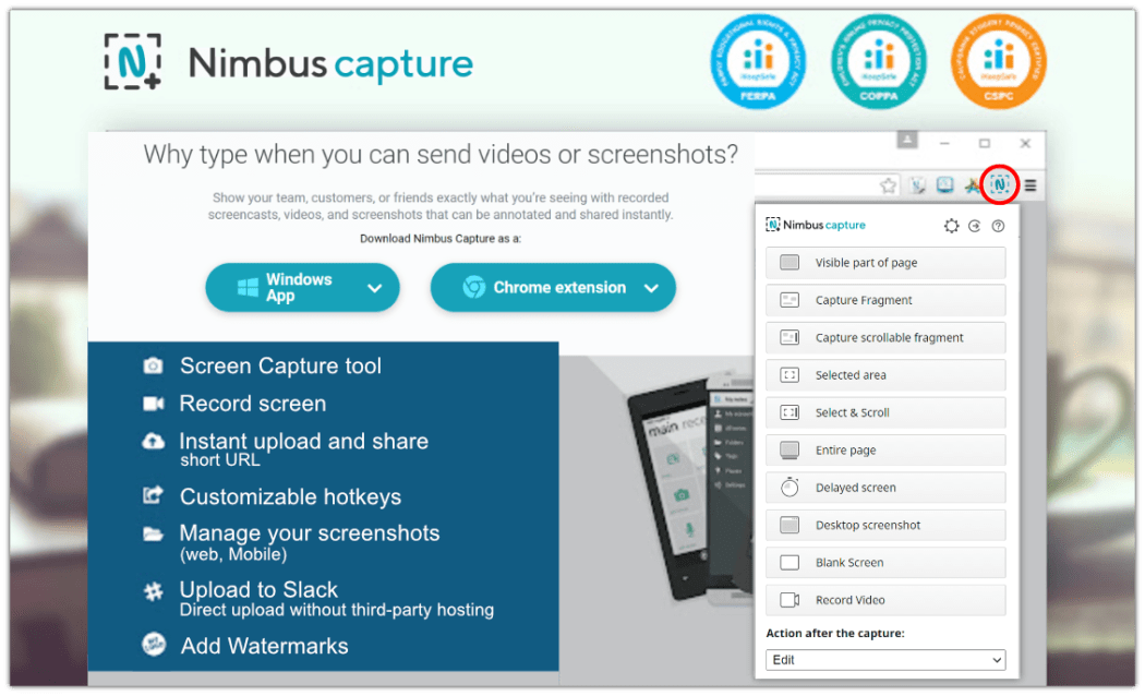Nimbus capture