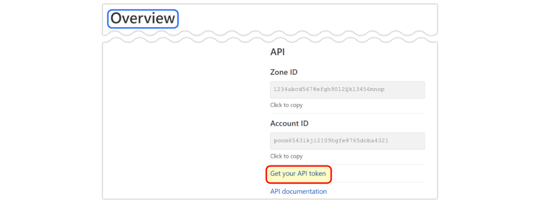 CF get API token