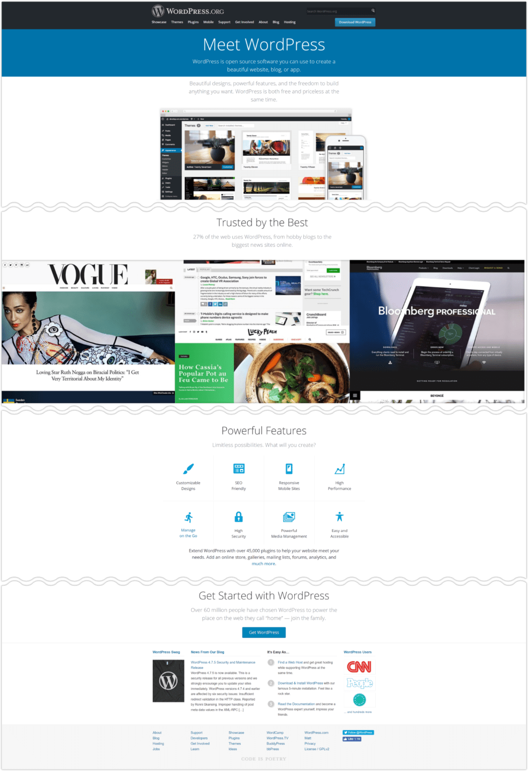 2017 Landing Page