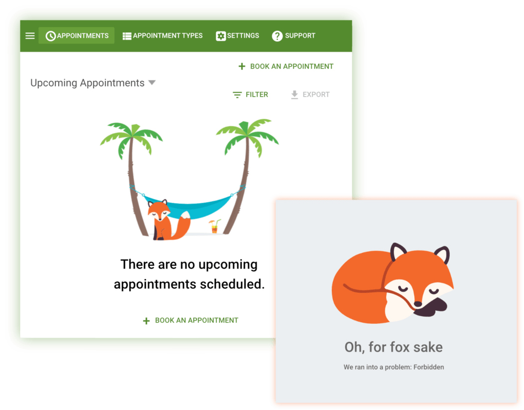 ssa cute page text content & graphics