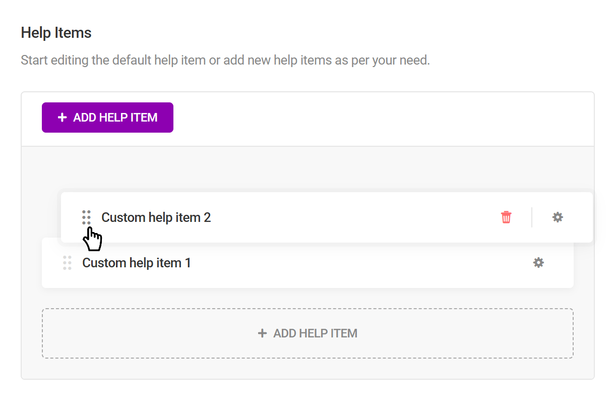 Reorder help content in Branda